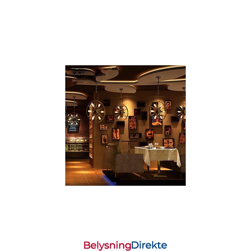 Retro Klassiske Metalltaklamper Enkle Pendellamper Kafependellampe