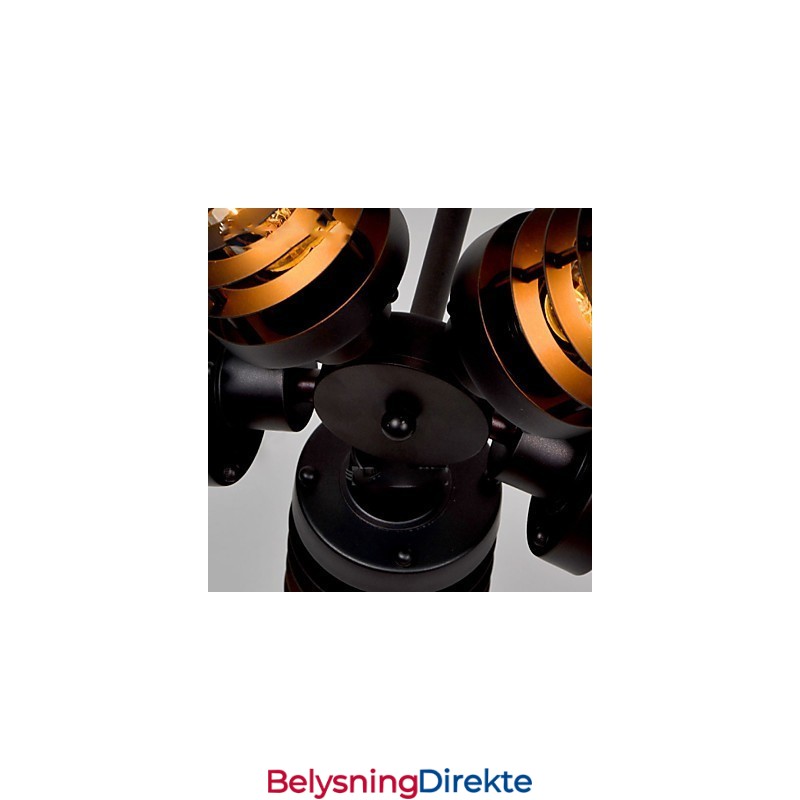 Retro Klassiske Metalltaklamper Enkle Pendellamper Kafependellampe