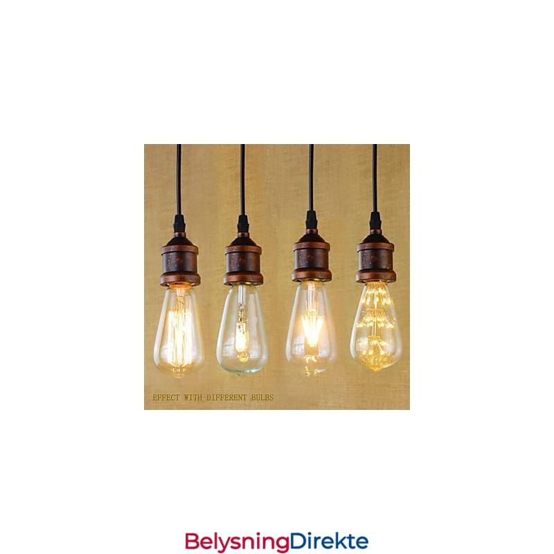 Pendellamper Tradisjonell Klassisk Vintage Retro Landlig Garasje Metall