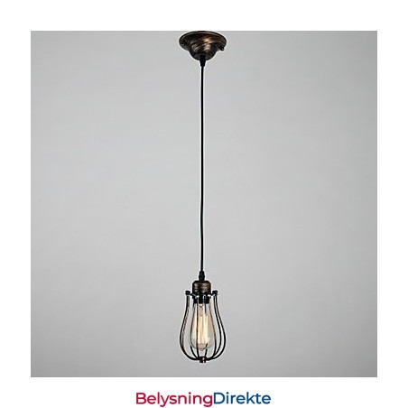 Minilampe I Landlig Stil Med 1 Lys I Retrostil