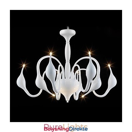 Moderne, Samtidskunstnerisk Galvanisert Metalllysekrone