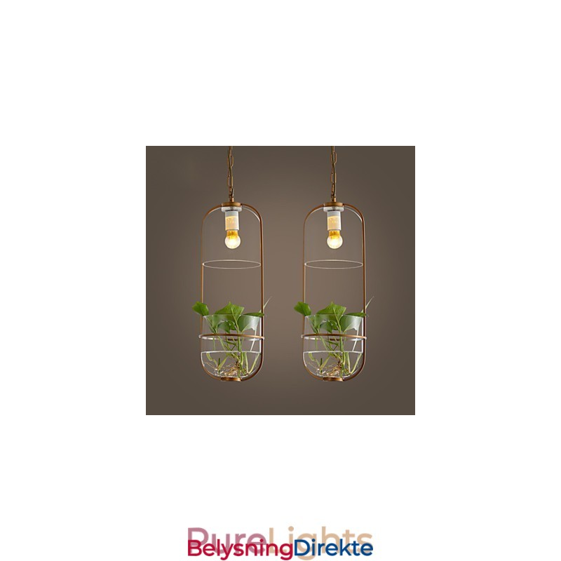 Moderne, Samtidskunstnerisk Dekorativ Design Pendellampe (Uten Planter)