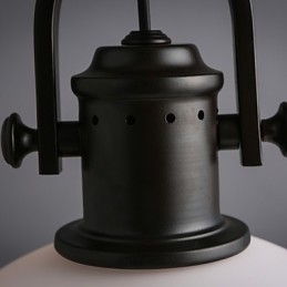 Moderne Samtids Mini-Stil Andre Glass Pendellampe