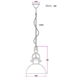 Moderne Samtids Mini-Stil Andre Glass Pendellampe