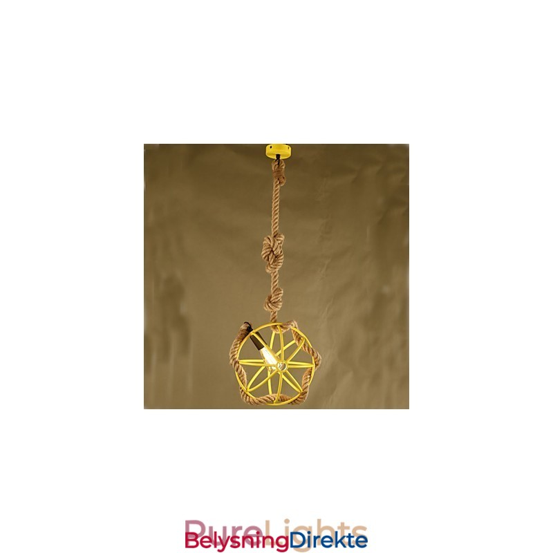 Retro Kafékunstlysekrone Lysekrone I Tau