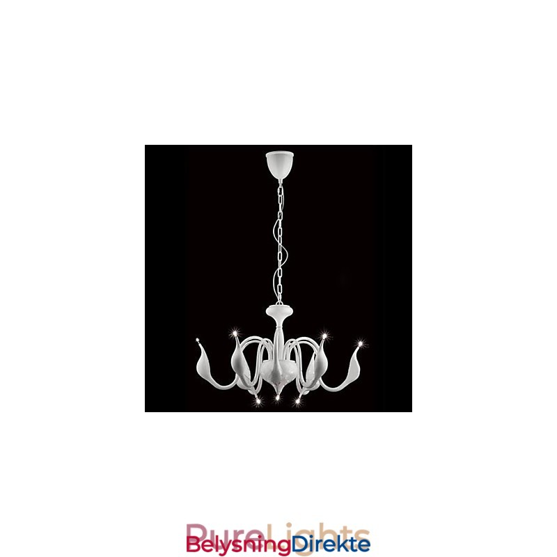 Moderne, Samtidskunstnerisk Galvanisert Metalllysekrone