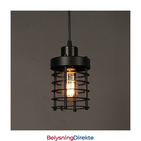 Retro Sirkel Av Enkle Hodelamper Og Lanterner Karakterkunst Lysekronelampe