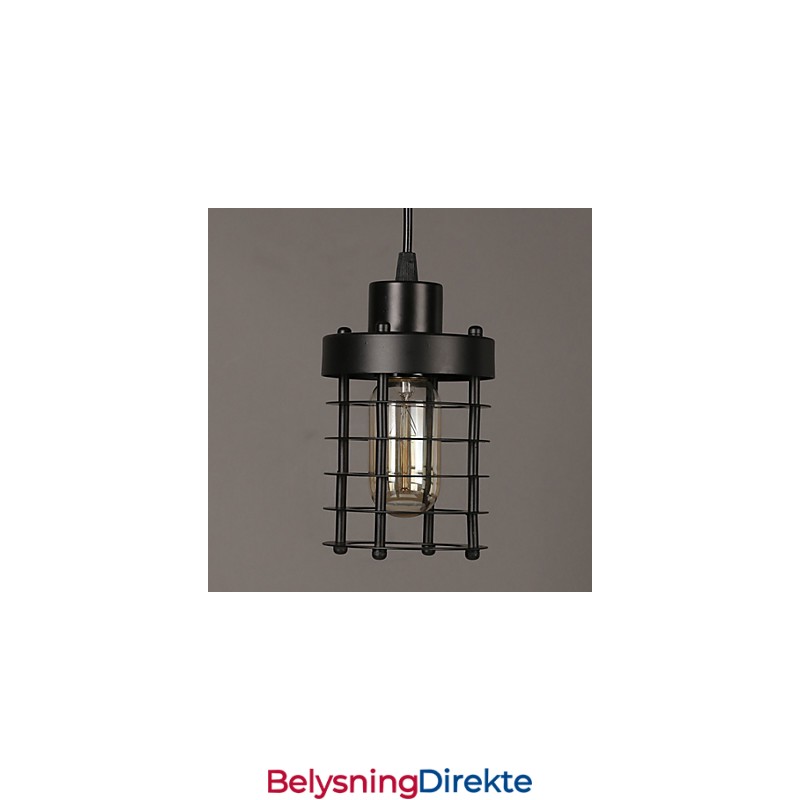 Retro Sirkel Av Enkle Hodelamper Og Lanterner Karakterkunst Lysekronelampe