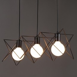 Kontraktert Og Moderne Kreativ Design, Enkelt Smijernshodelampe