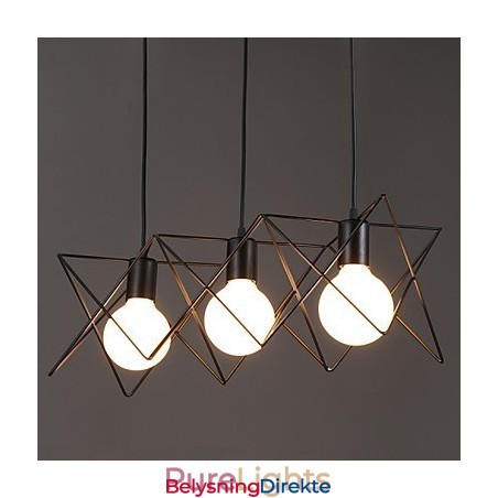 Kontraktert Og Moderne Kreativ Design, Enkelt Smijernshodelampe