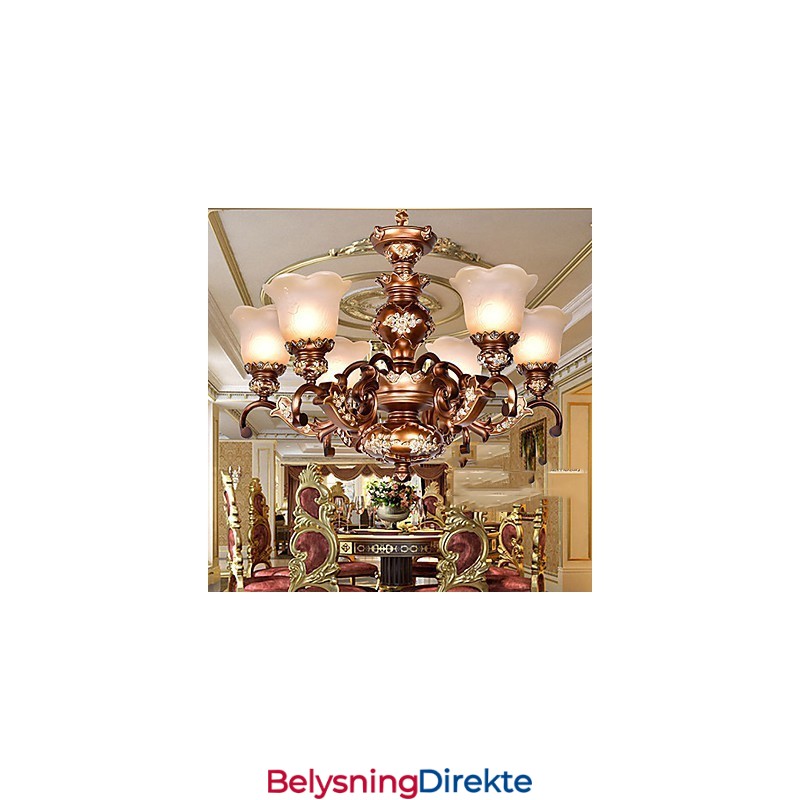 Lysekrone Tradisjonell Klassisk Retro Metall