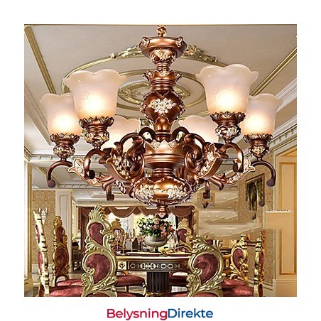Lysekrone Tradisjonell Klassisk Retro Metall