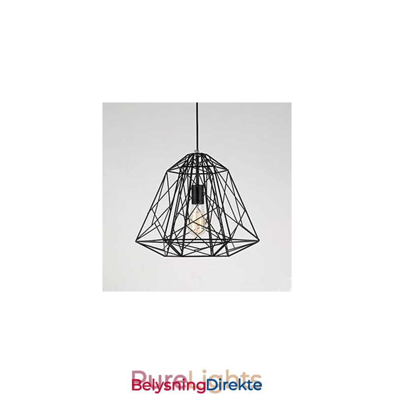 Retro Liten Sittende Smijerns Diamantanhengslampe