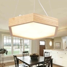 Moderne Samtids Landlig Ministil Andre Tre Bambus Pendellampe