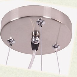 Moderne Samtids Landlig Ministil Andre Tre Bambus Pendellampe