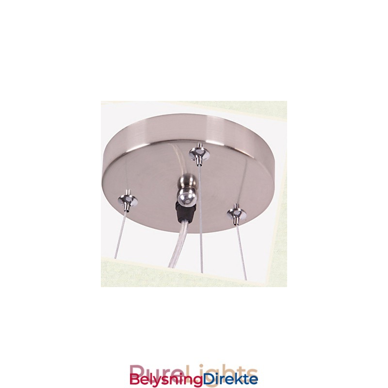 Moderne Samtids Landlig Ministil Andre Tre Bambus Pendellampe